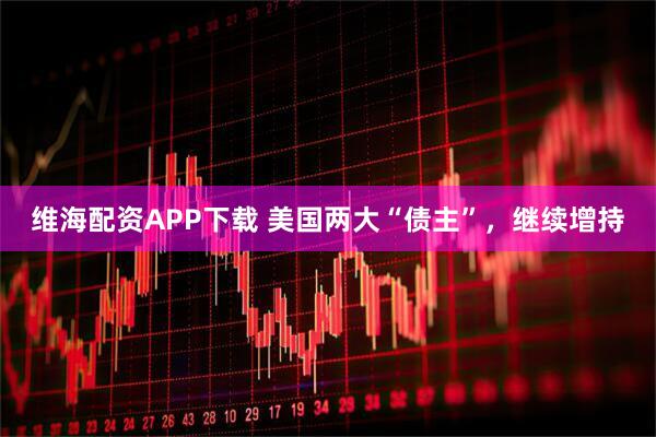 维海配资APP下载 美国两大“债主”，继续增持